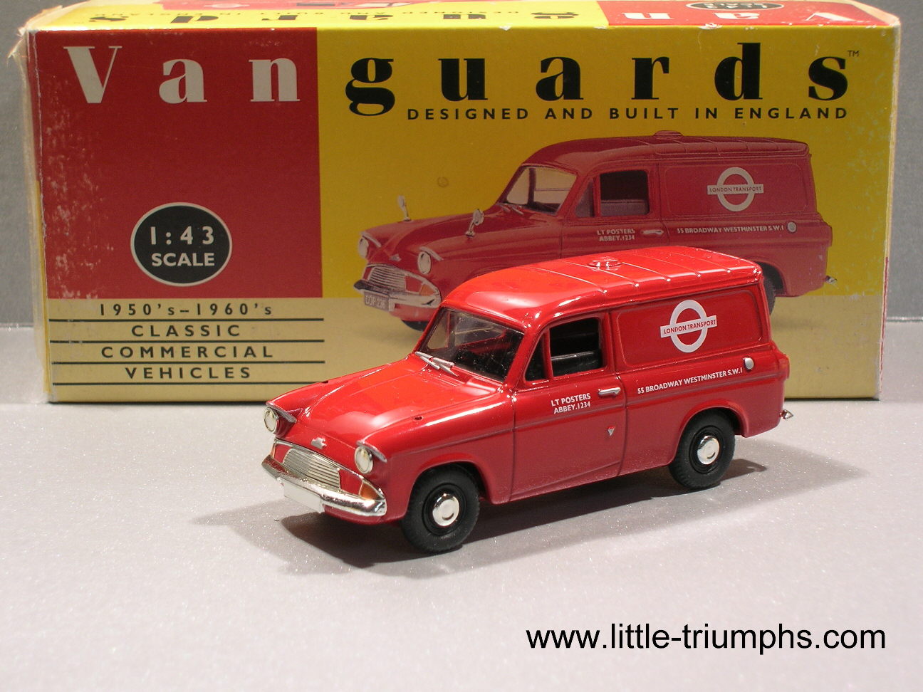 Ford Anglia Van - London Transport -