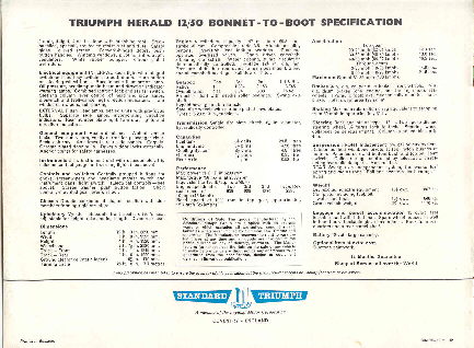 Triumph Herald 12/50 UK (R&uuml;ckseite)
